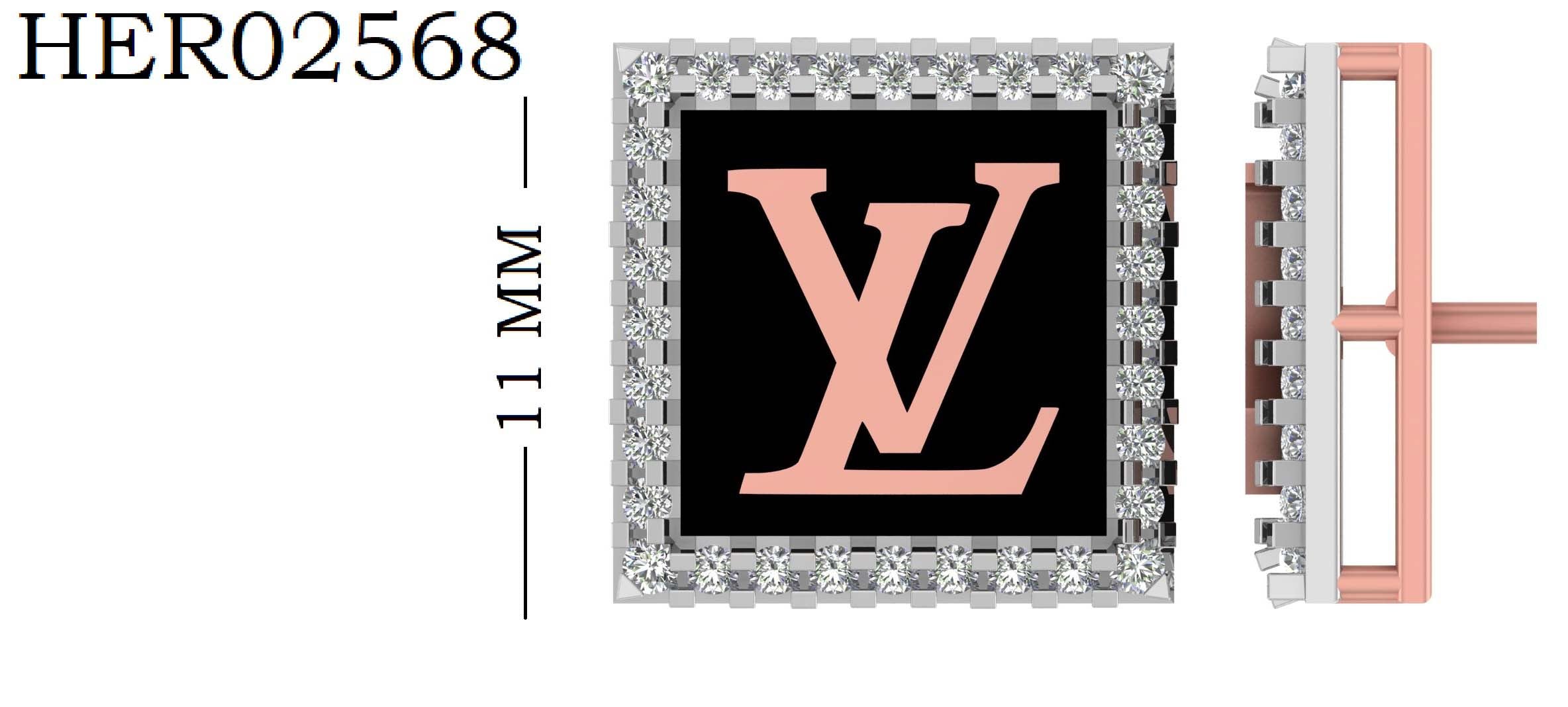 Louis Vuitton Eternity Link  925 Silver Studs