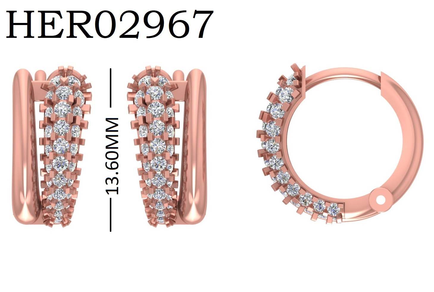 Split Band Diamond 925 Silver Kadi