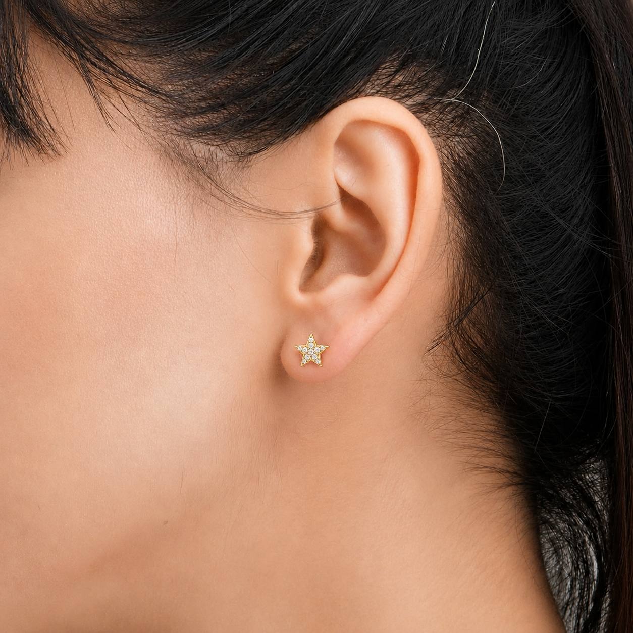 Diamond Star 925 Silver Studs