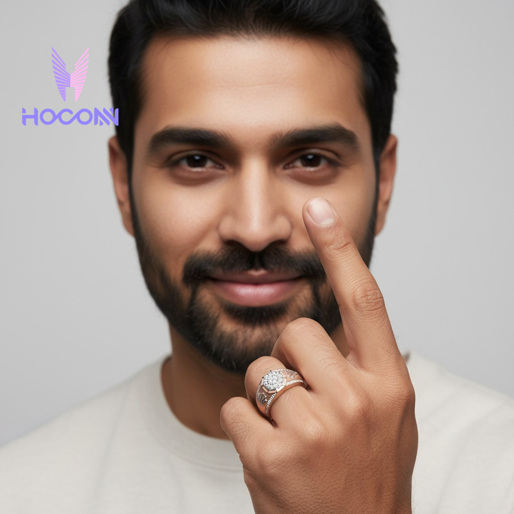 Grand Signet Ring | 925 Silver |Gold Plated