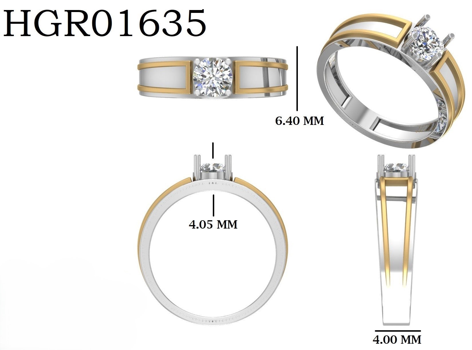 925 Silver Classic Ring