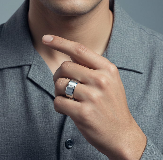 Silverline Band Ring |925 Silver