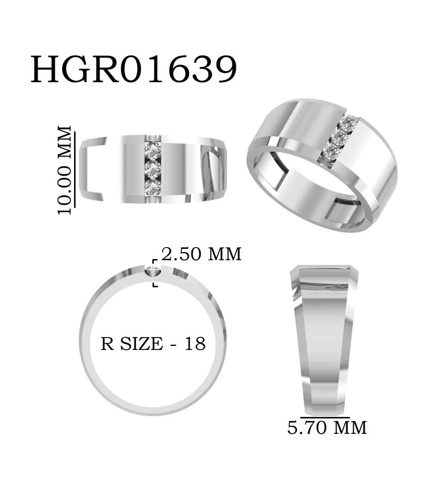 Silverline Band Ring |925 Silver