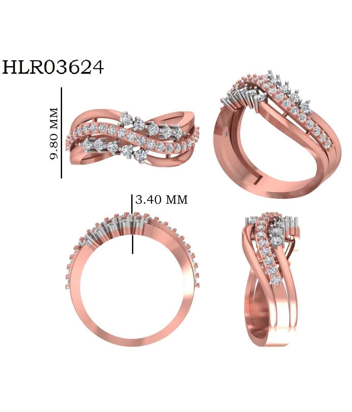 925 Silver Shimmer Line Ring