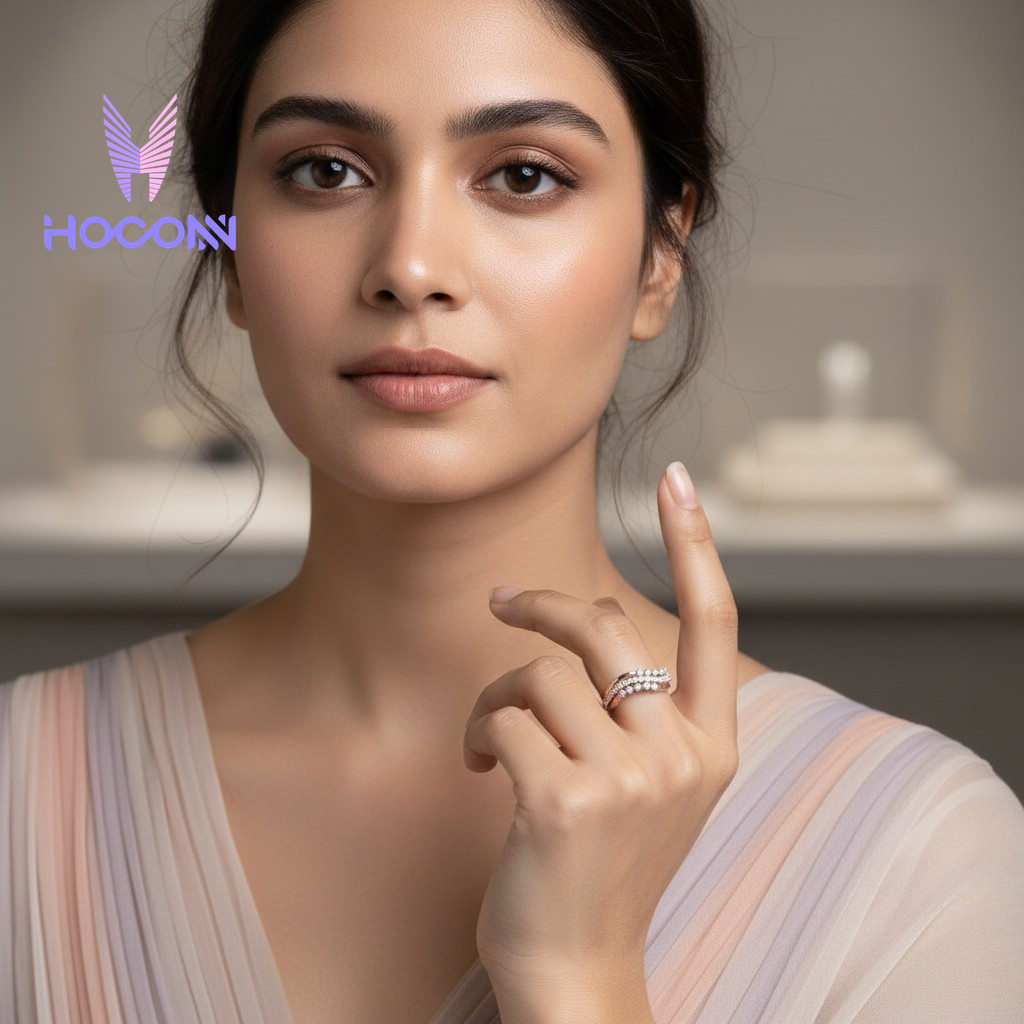 925 Silver Shimmer Line Ring