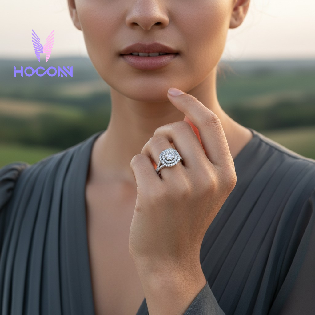 Forever Framed in Diamonds |925 Silver Ring