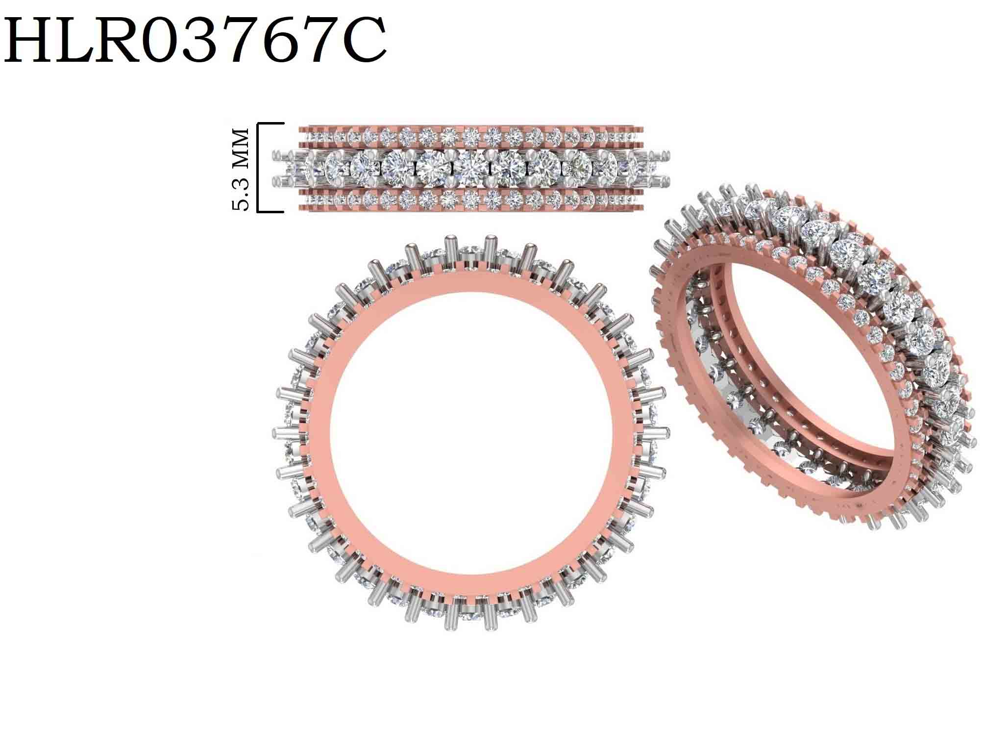Rose Gold Plated 925 Silver Infinity Glimmer