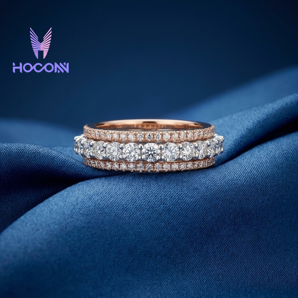 Rose Gold Plated 925 Silver Infinity Glimmer