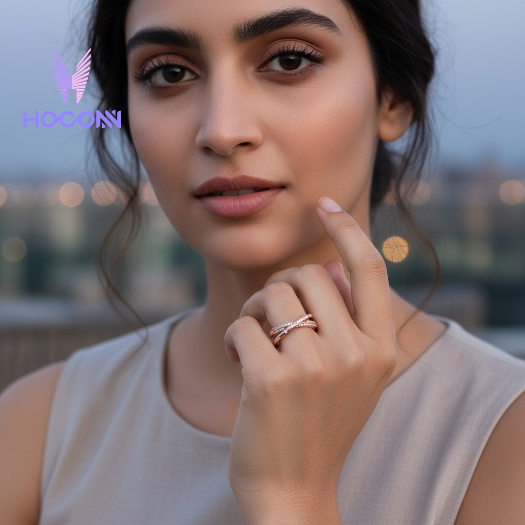Pure Intertwine 925 Silver Ring