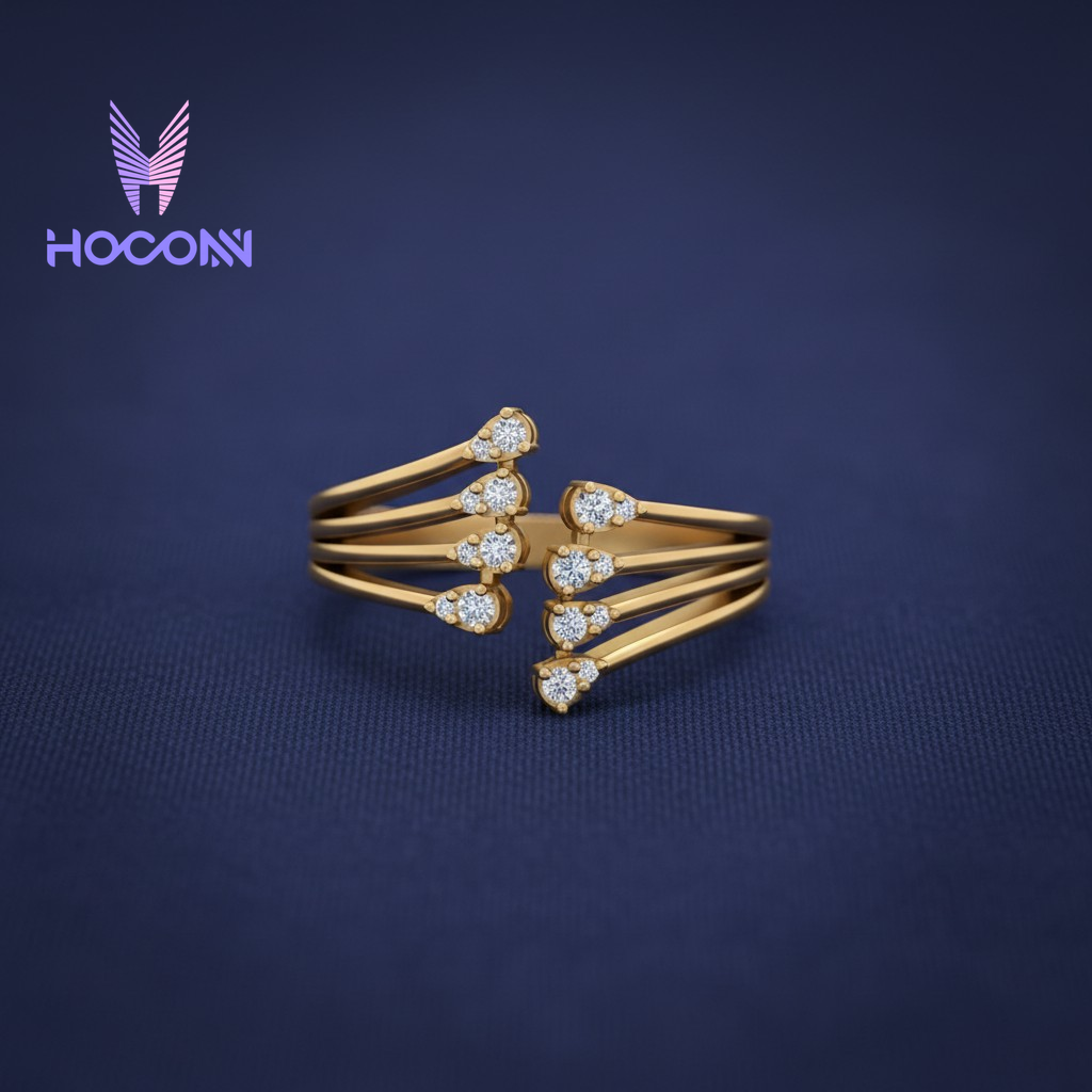 Minimal Open Wrap Silver Ring