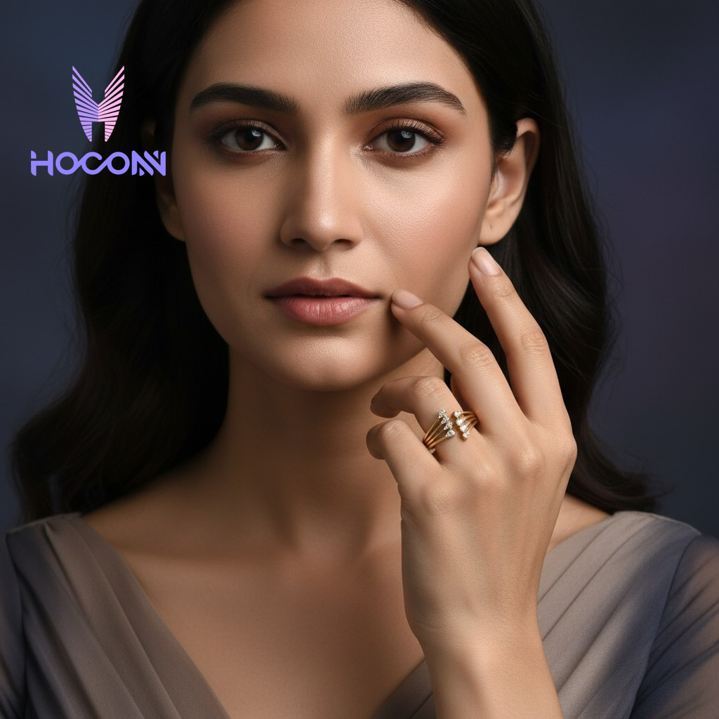 Minimal Open Wrap Silver Ring