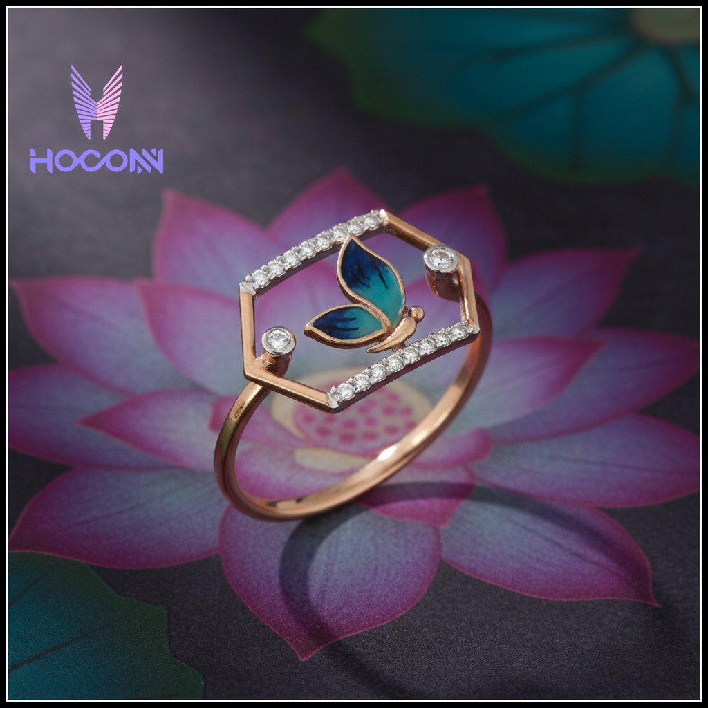 Mystic Wings | 925 Silver | Rose gold Plated