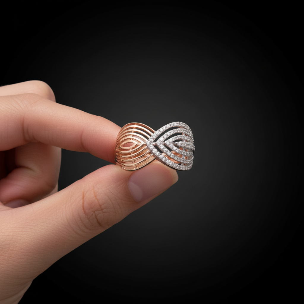 925 Silver Modern Muse Ring