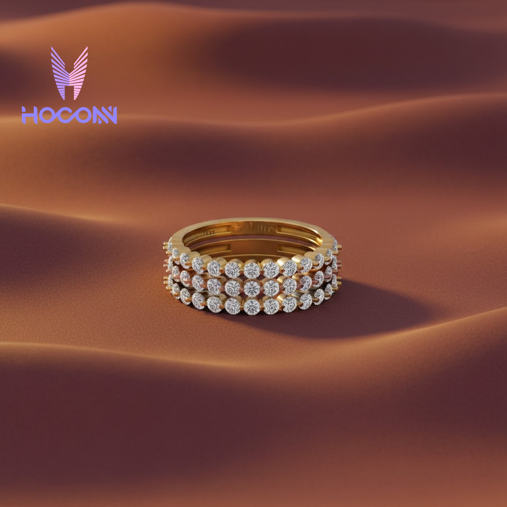 Infinity Band Trio | 925 Silver Ring