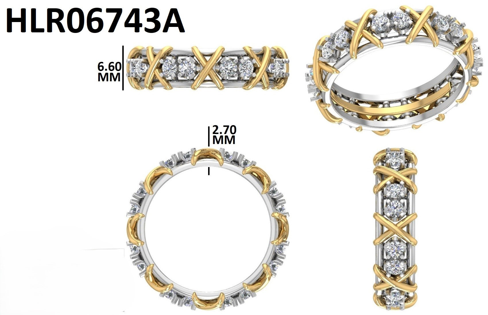 Velour Knot 925 Silver Ring | Gold Plated