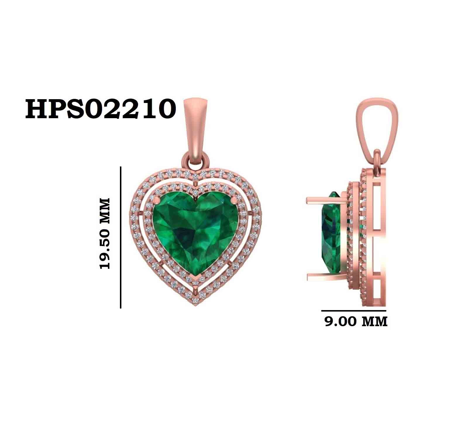 Rubina Grace 925 Silver Pendant with Rose Gold Plating