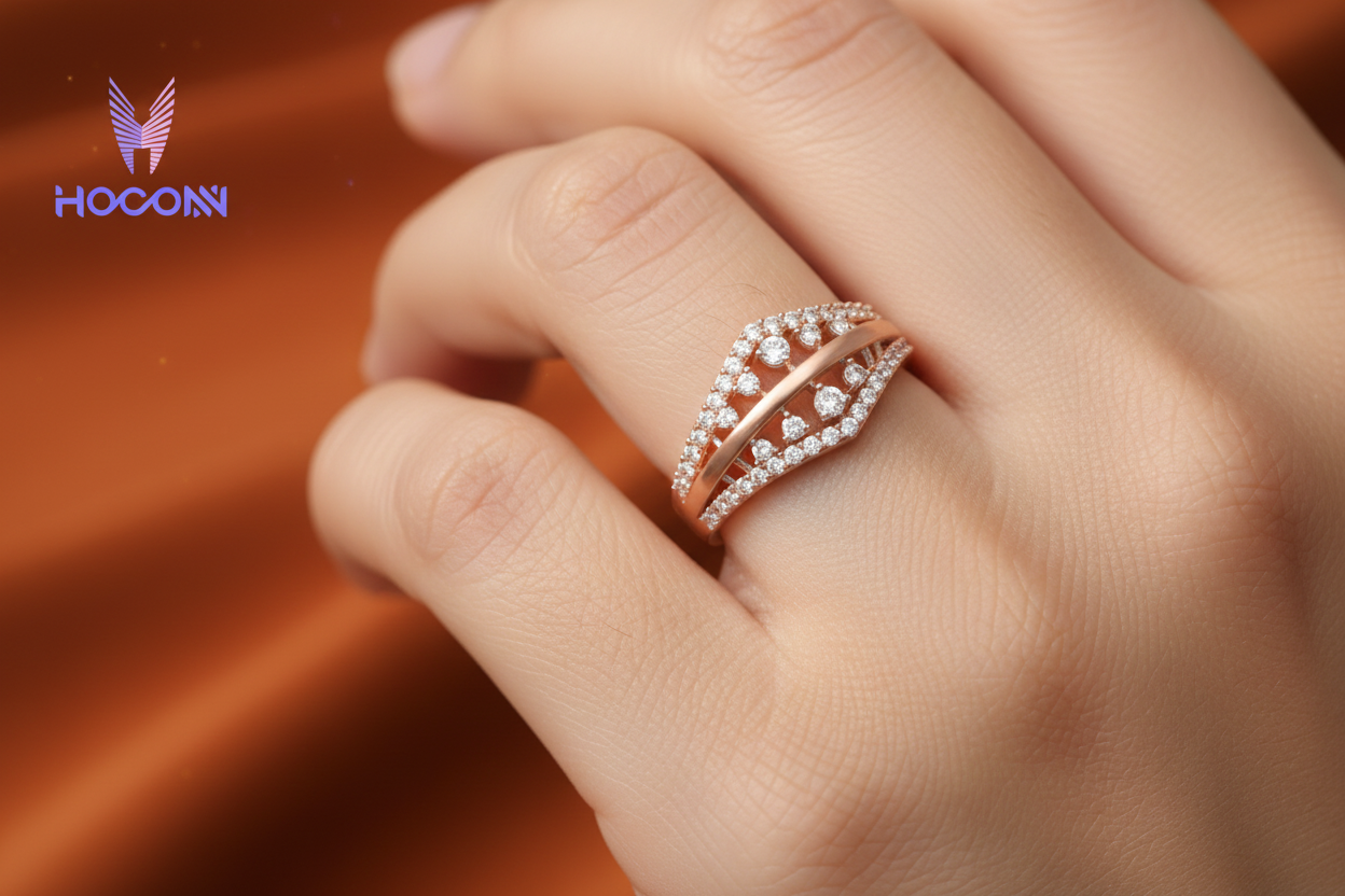 Extra Small Ring Fitted on Finger