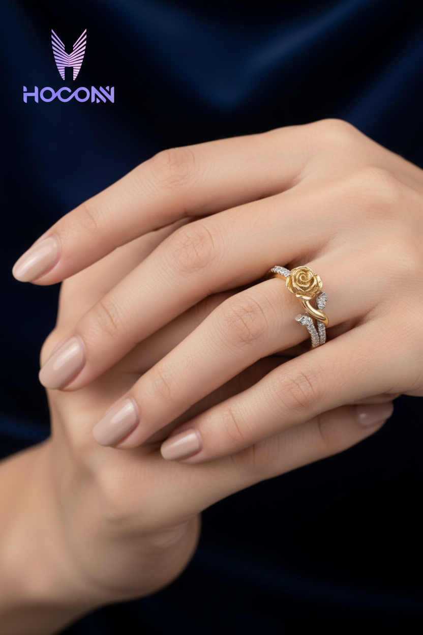 Girl Wearing CLR00245 Ring