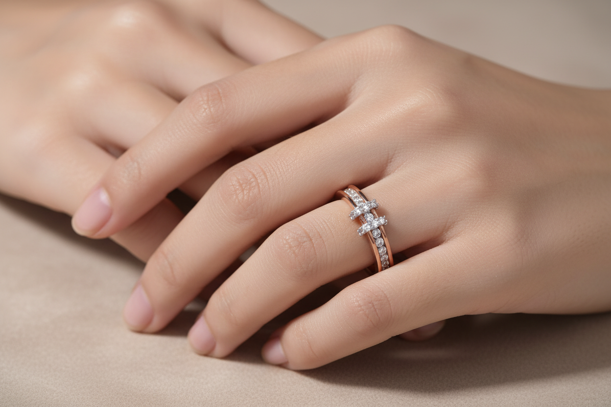 Girl Wearing Hoconn Ring