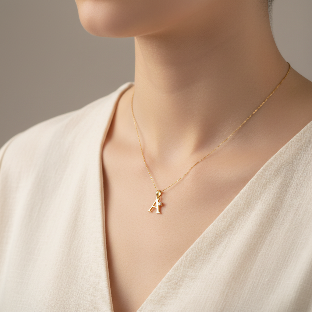 HPD00586 tiny A pendant correct scale