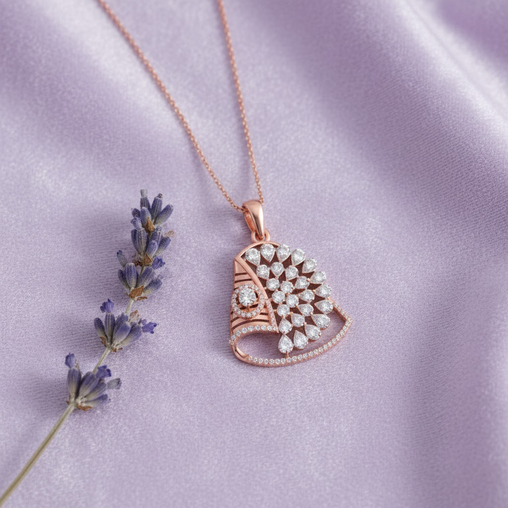 Pendant Velvet Flat Lay