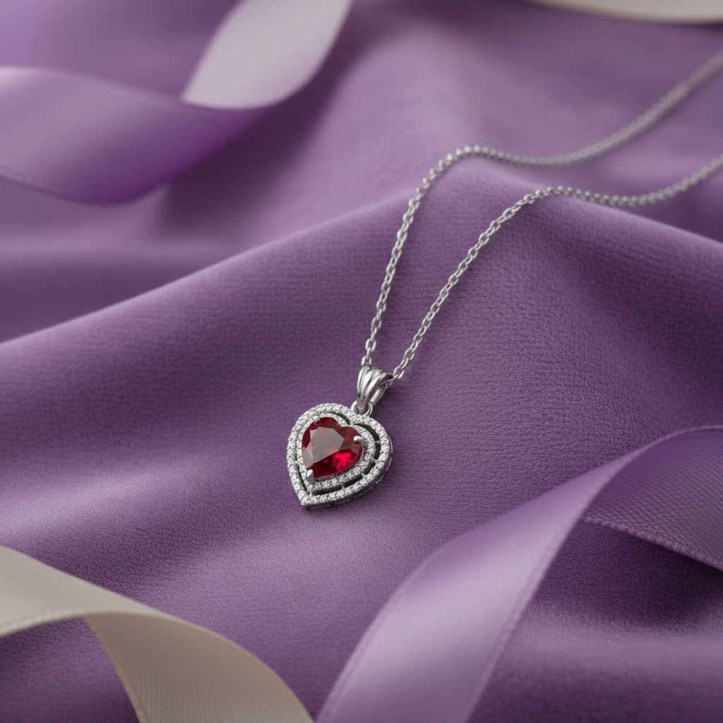 Smaller Pendant - Same Lavender Cushion Background